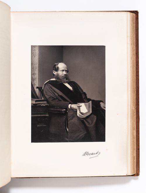 Portrait of Robert Grant, professor of practical astronomy