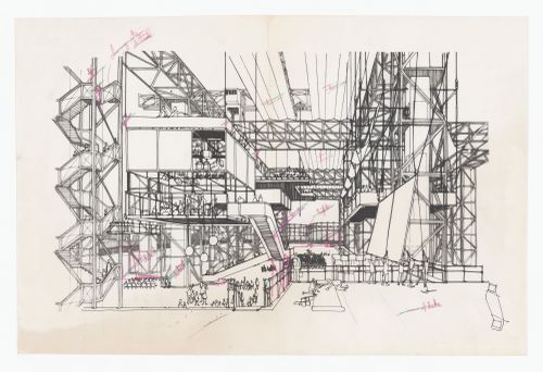 Fun Palace: interior perspective