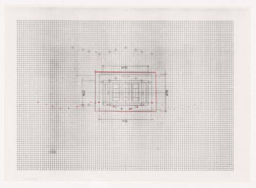 Plan for Galaxy Toyama Gymnasium, Imizu, Japan