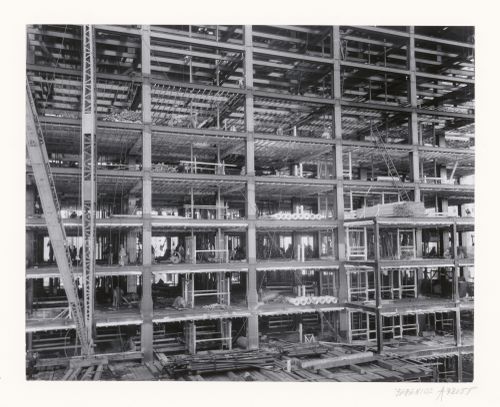 Rockefeller Center under construction, Manhattan, New York City, New York