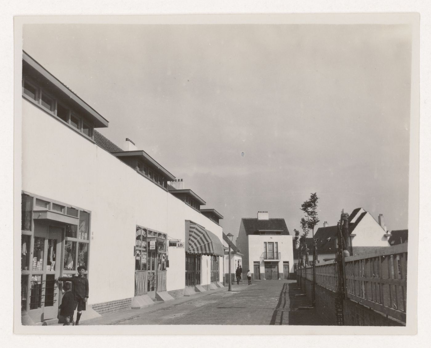 Exterior view of Oud-Mathenesse Housing Estate, Rotterdam, Netherlands