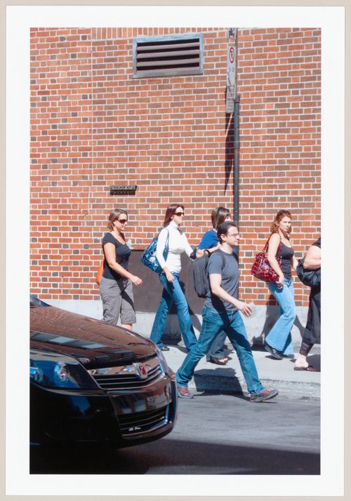 View of the CCA surrounding neighbourhood, Montreal