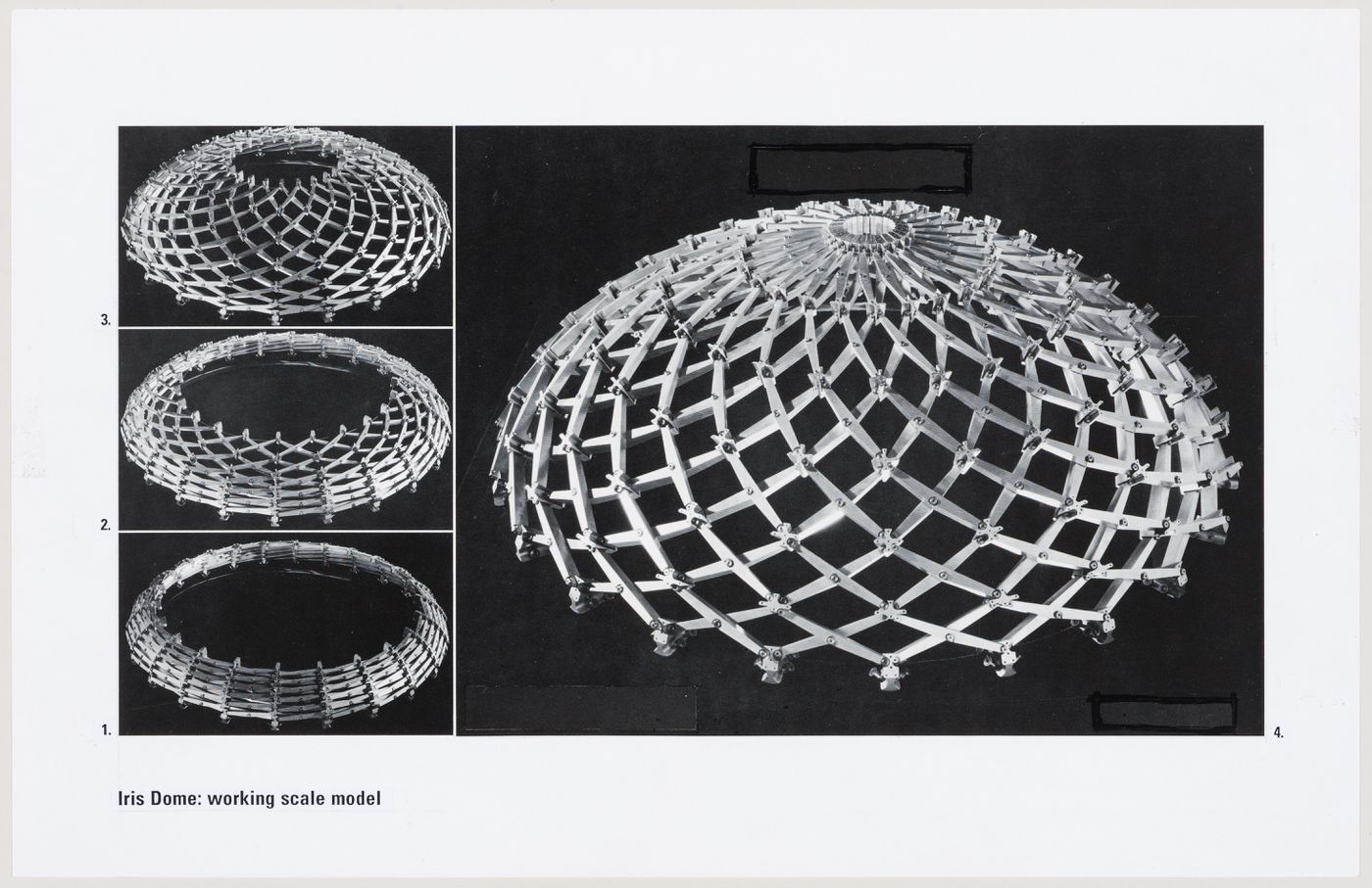 Iris Dome working scale model