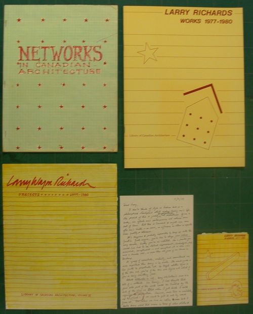 Studies for Networks in Canadian Architecture (later, Larry Richards Works, 1977-1980)