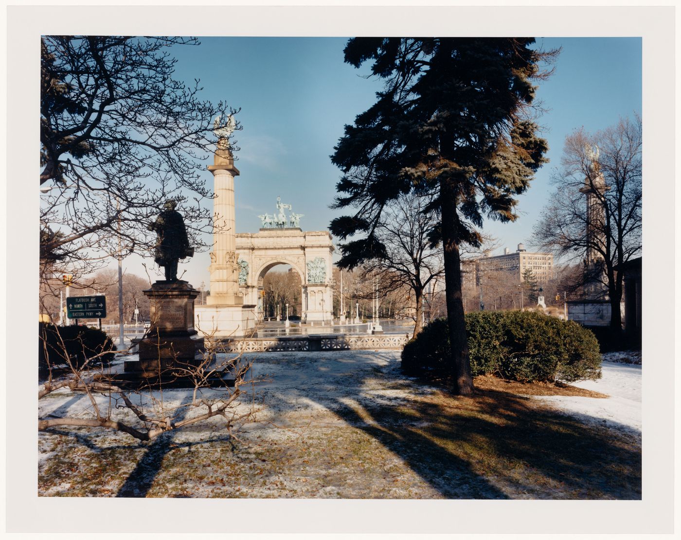 Viewing Olmsted: View of Grand Army Plaza, Prospect Park, Brooklyn, New York City, New York