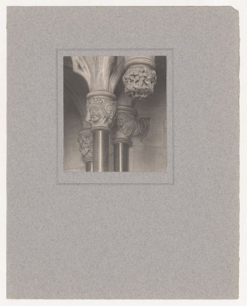 Plate from portfolio ''York Minster Chapter House''