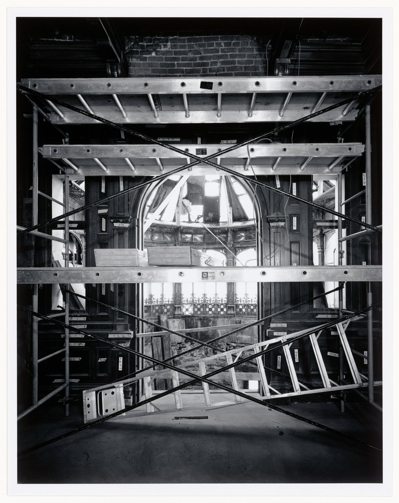 View through Tearoom to conservatory, Shaughnessy House