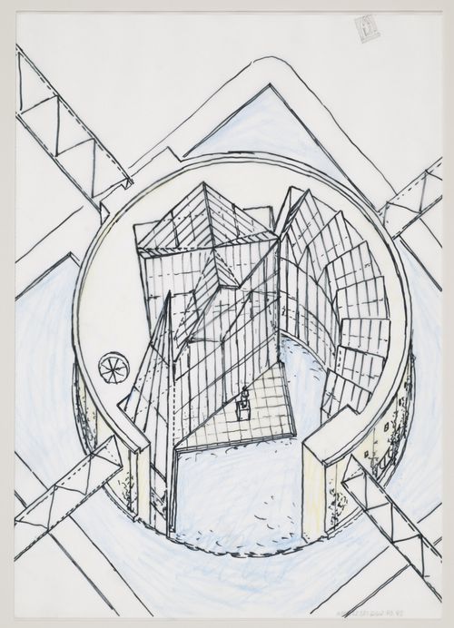 Houston Circle, Houston, Texas: axonometric