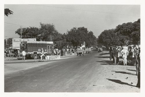 Photograph of Indian cityscape likely near Chandigarh, India