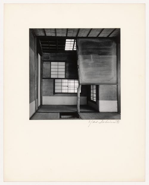 Interior view of the tea-ceremony room of the Shokintei, Katsura Rikyu (also known as Katsura Imperial Villa), Kyoto, Japan
