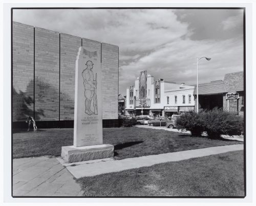 View from lawn, Boulder County Court House, Colorado