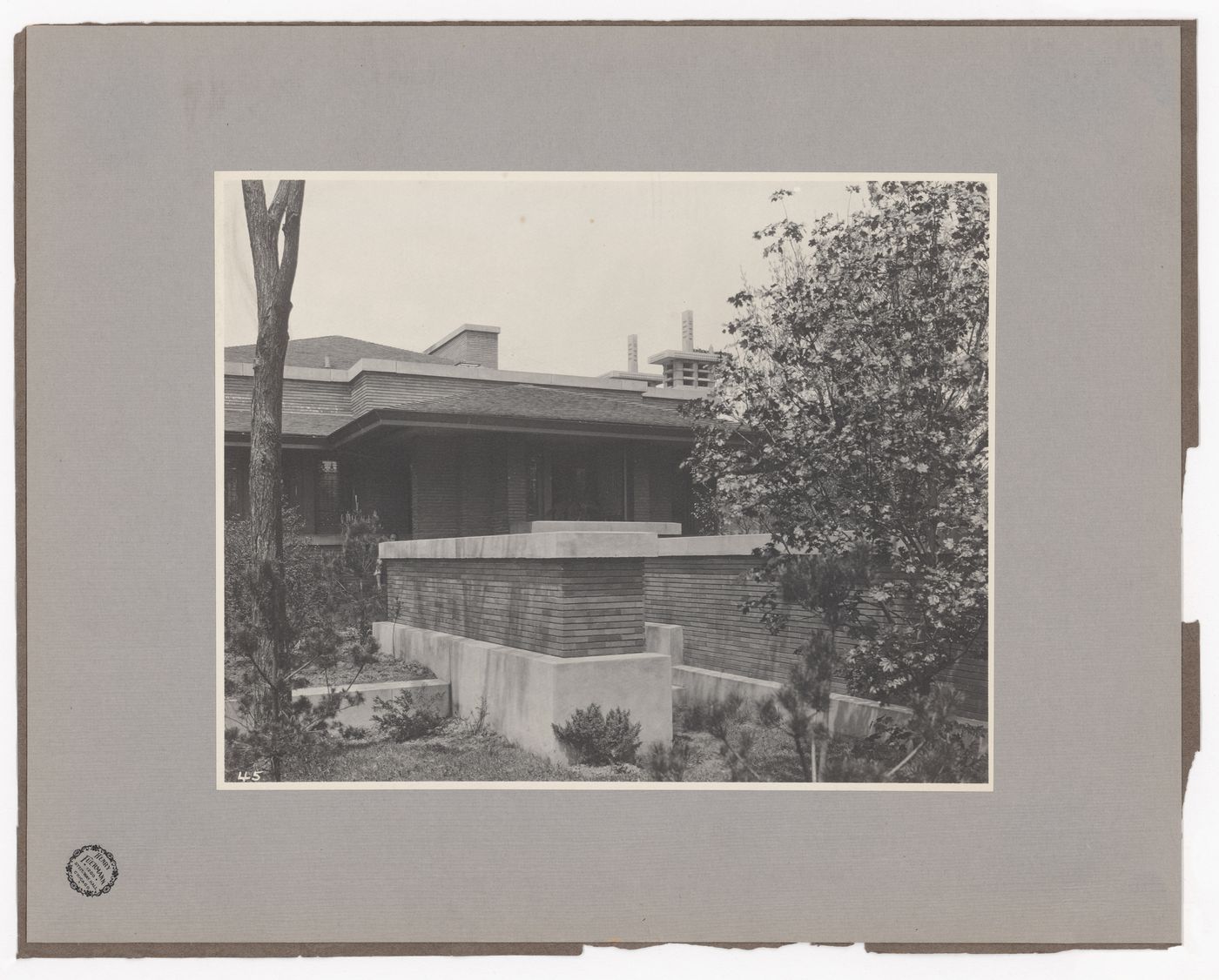 Exterior view of Darwin D. Martin House, Buffalo, New York