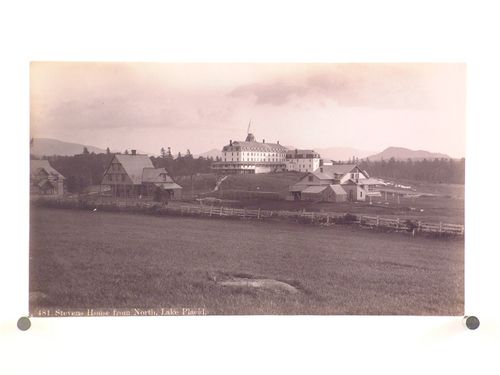 Stevens House from North, Lake Placid