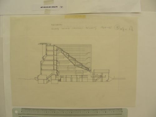 University of Cambridge. History Faculty Building, Cambridge, England
