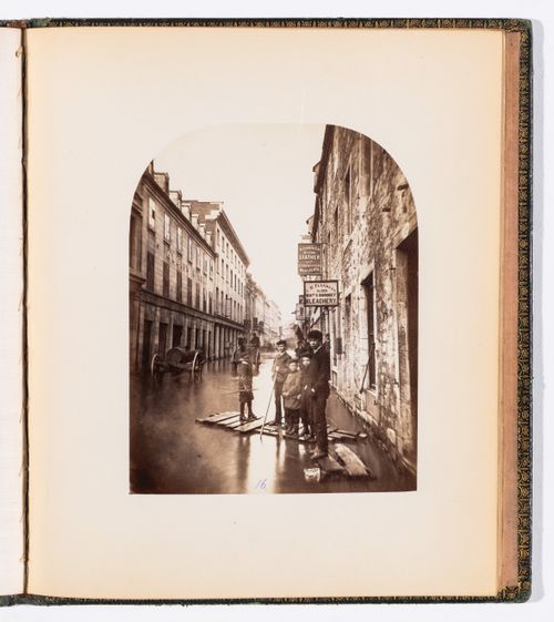 St. Paul Street, Montreal, in flood