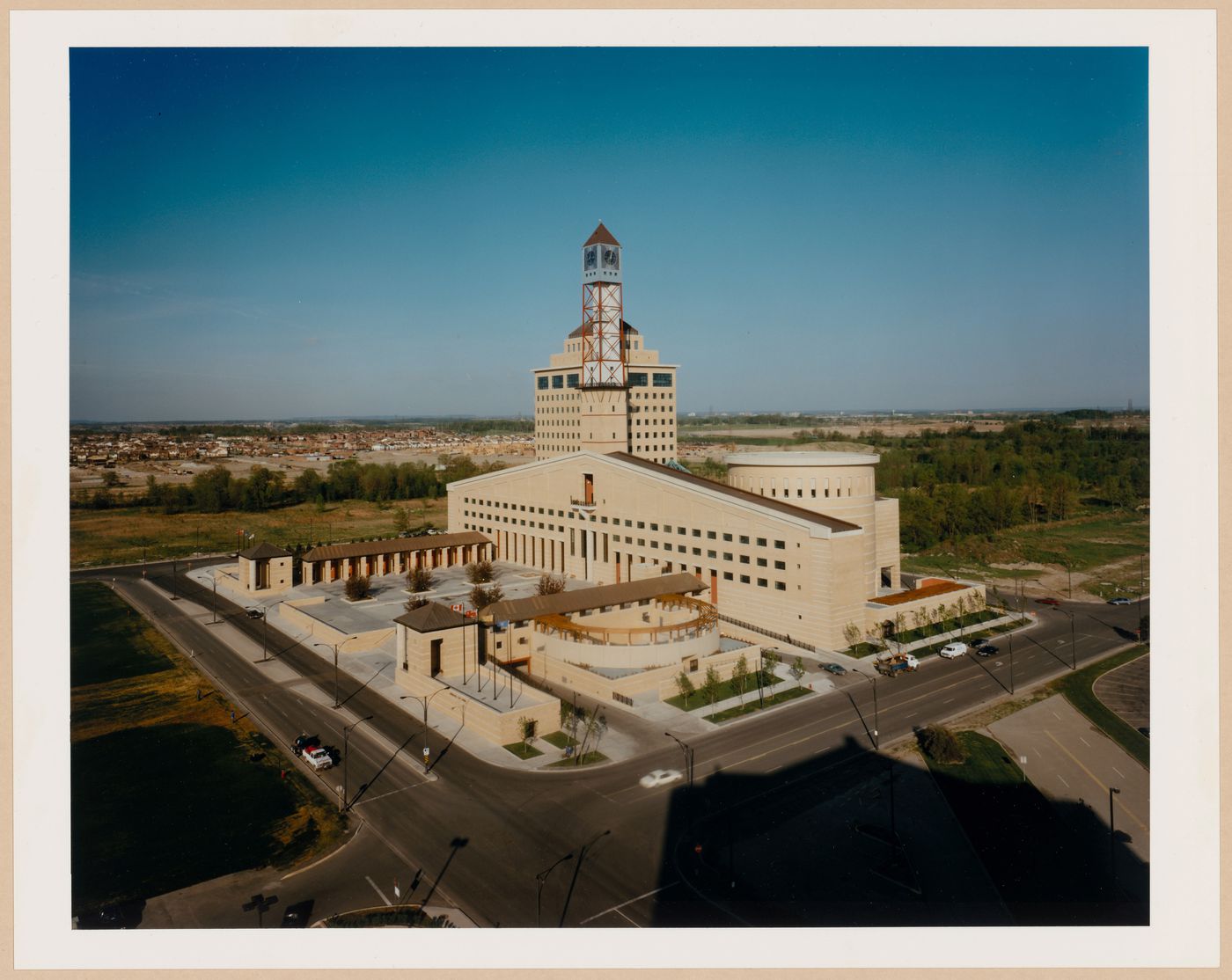 View of the Mississauga Civic Centre from the southeast, Mississauga, Ontario