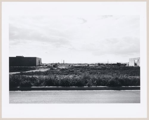 View of Milliken Road between Gates and DuBridge Roads looking east, California, United States, from the series “The new Industrial Parks near Irvine, California”