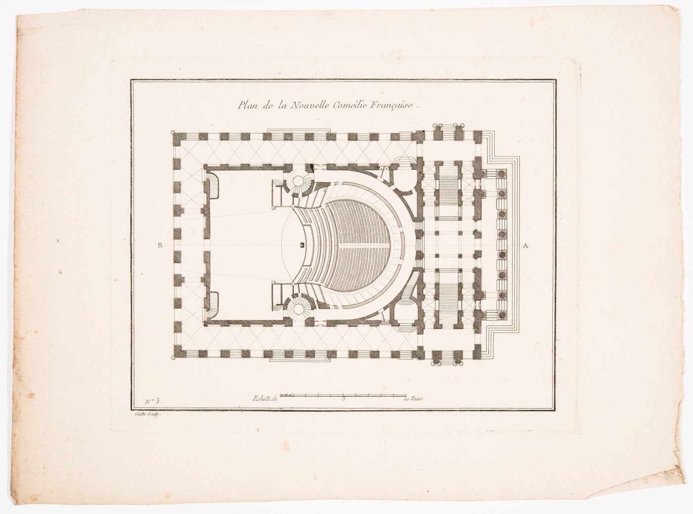 Théâtre de l'Odéon, Paris: Plan