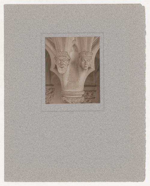 Plate from portfolio ''York Minster Chapter House''