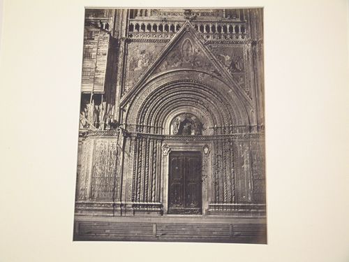 Cathedral under repair, Orvieto, Italy