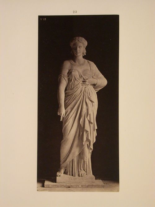 Statues dans le Grand foyer. La Volonté [de] Janson