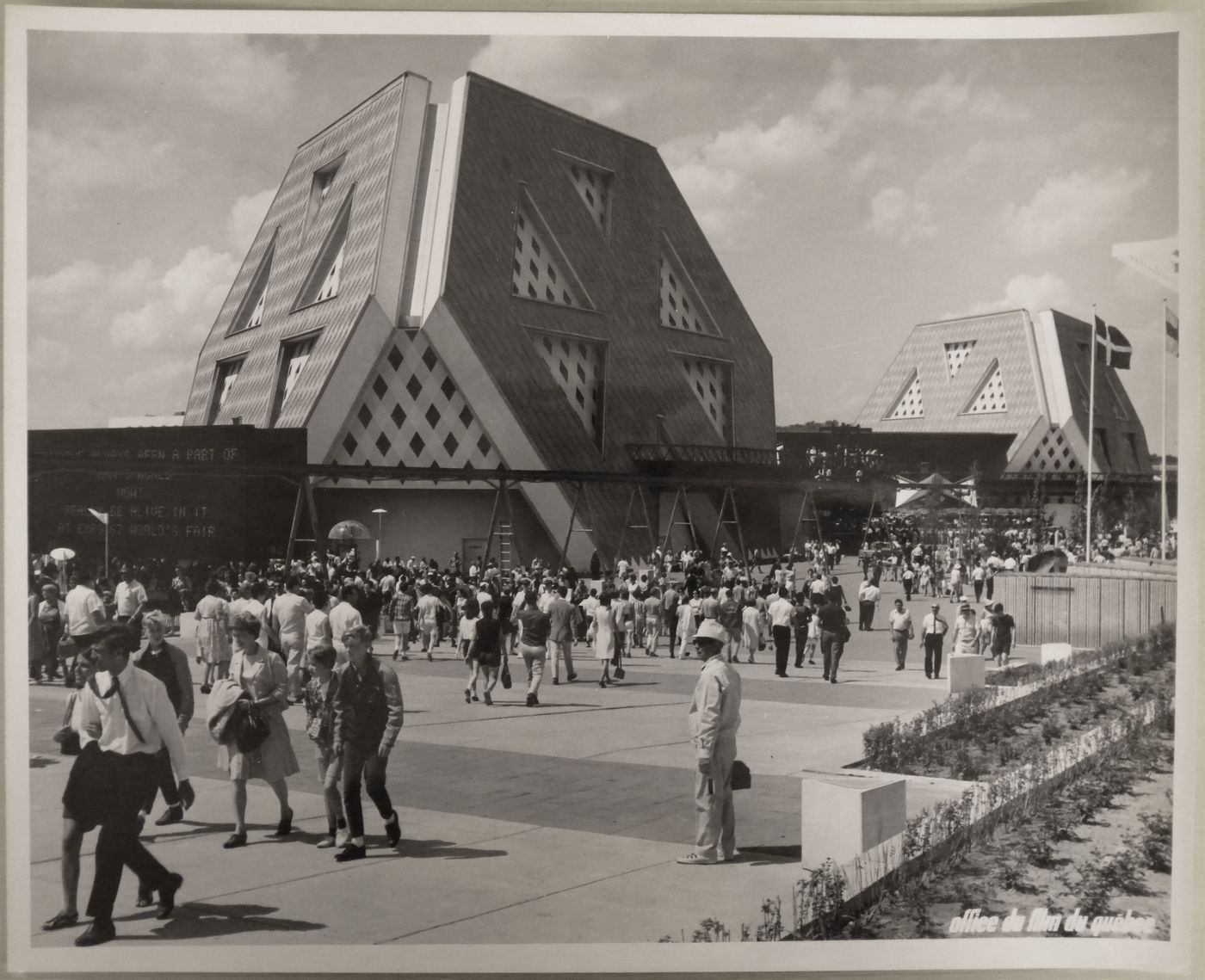 View of the Man the Explorer Pavilion, Expo 67, Montréal, Québec
