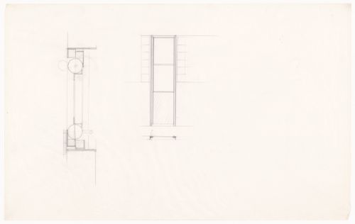 Floor plans for Casa Spataro, Milan, Italy