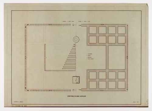 Sections, Nuovo cimitero San Cataldo, Modena, Italy