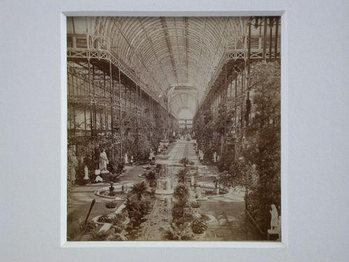 Interior view of the nave, Crystal Palace, England