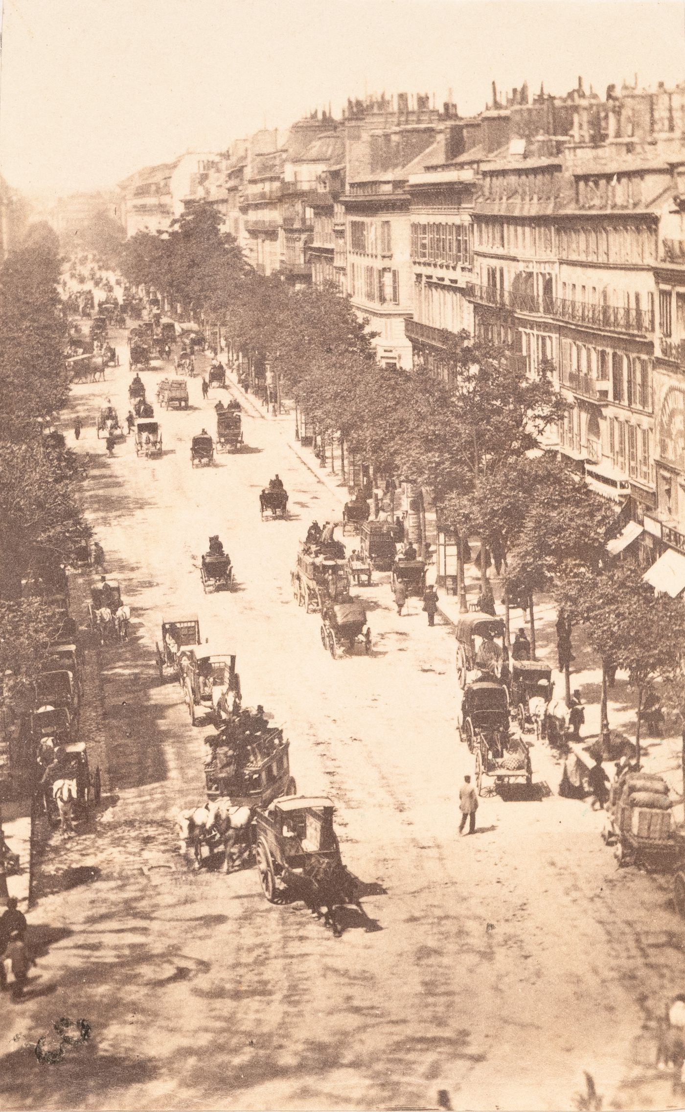 Plate from album ''Buildings, parks and streets of Paris, Versailles and environs, France''