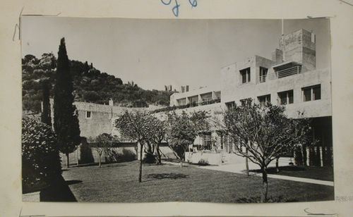 View of the Villa Noailles in Hyères (in the Var), France