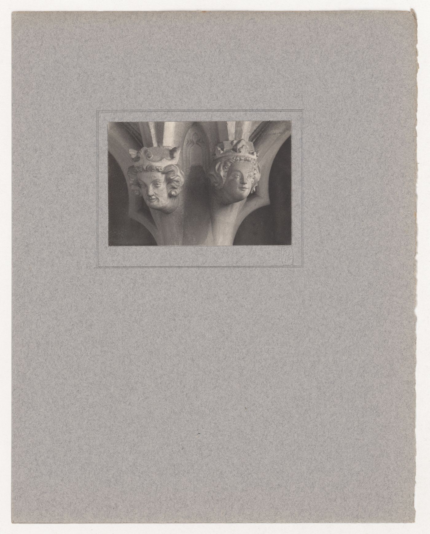 Plate from portfolio ''York Minster Chapter House''