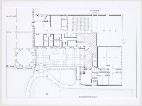 Clore Gallery, London, England: view of plan