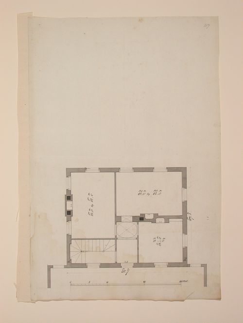 Design for a Gothic Villa - plan