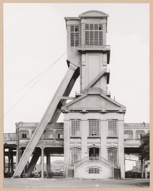 View of a minehead of Puits Grenay No. 1, Bully-les-Mines, France