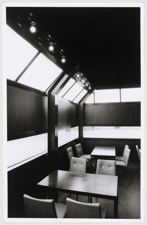 Interior view of Blackpool Restaurant, Blackpool, England