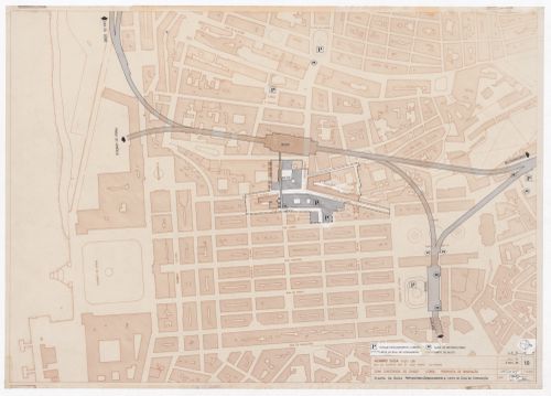 Site plan for Reconstrução do Chiado, Lisbon, Portugal