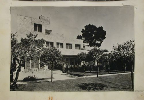 View of the Villa Noailles in Hyères (in the Var), France