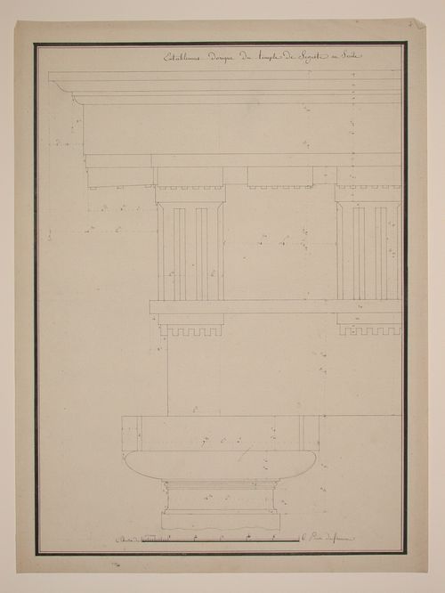 Études en Italie - sheet no. 7