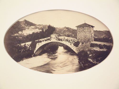 Bridge and convent, Subiaco, Italy