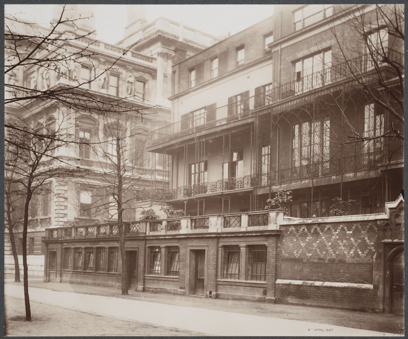 Plate from portfolio ''21 Delahay Street, Westminster, 1909''