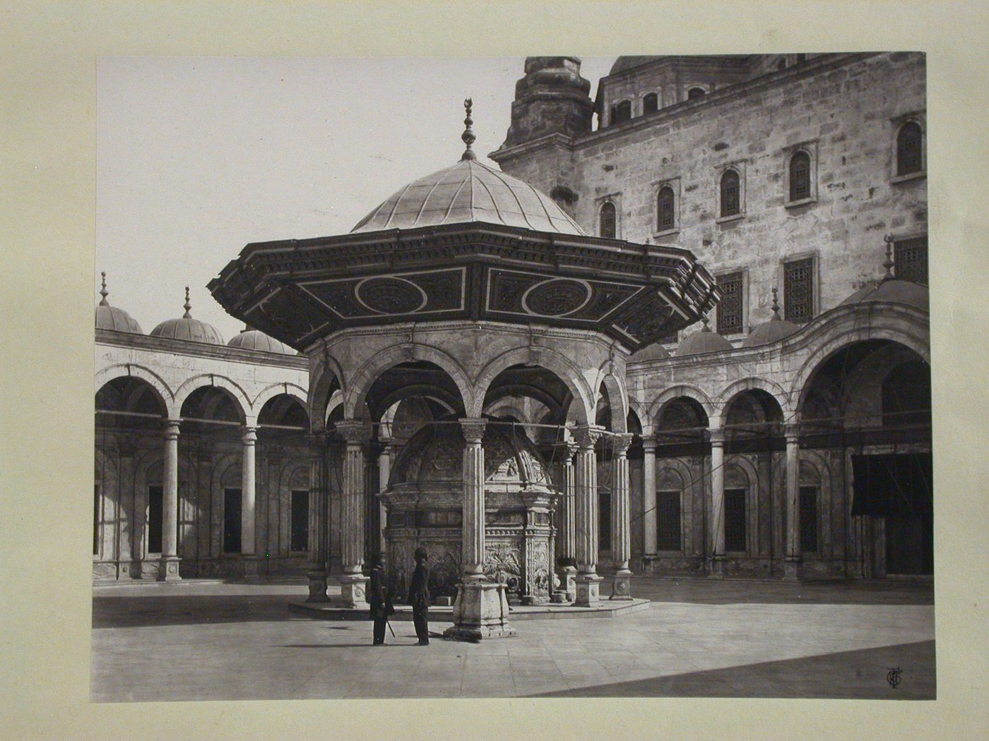 The Citadel, Mosque of Mohammad Ali al-Kabir, fountain and courtyard, Cairo, Egypt