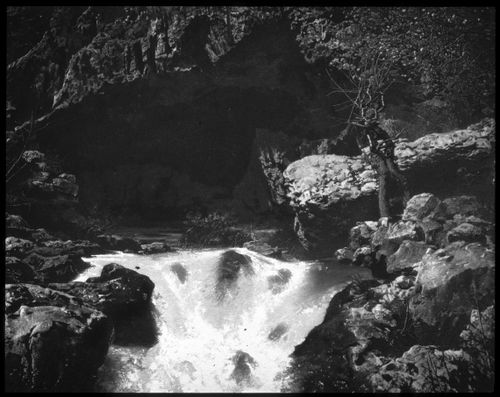 View of an archeological site near the Dead Sea, Israel