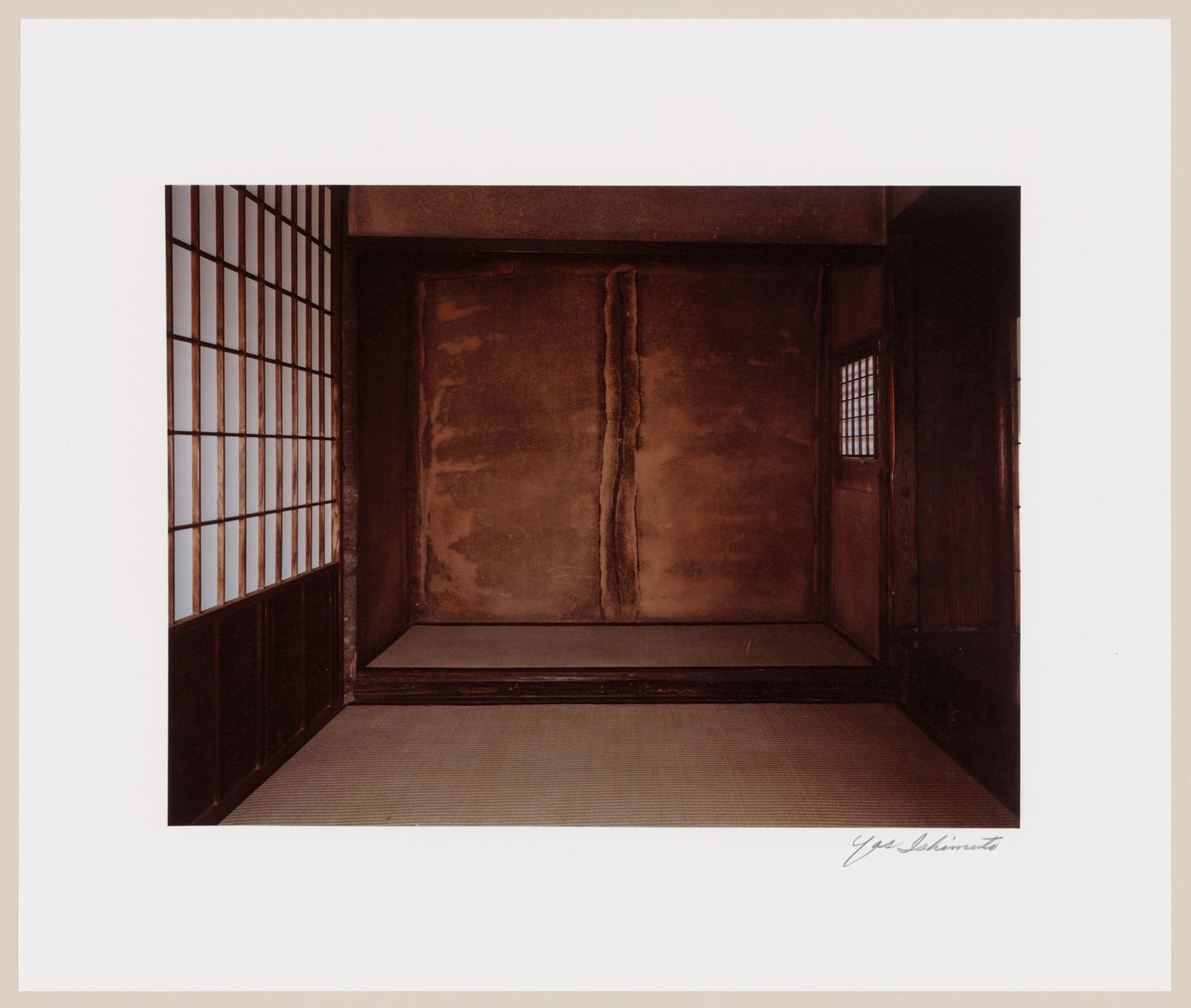 Tokonoma in the Main Room of the Gepparō Pavilion, viewed from the southeast