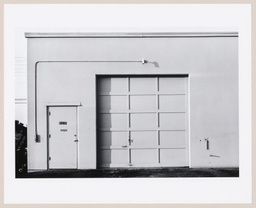 View of the west wall of RAAD, 201 Paularino, Costa Mesa, California, United States, from the series “The new Industrial Parks near Irvine, California”