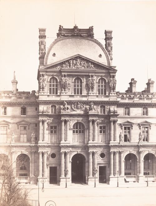 Plate from album ''Buildings, parks and streets of Paris, Versailles and environs, France''