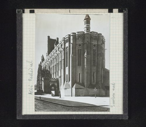Exterior view of east end of Cathédrale Sainte-Cécile d’Albi, Albi, France