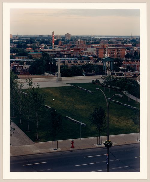 Section 5 of 6 of Panorama, CCA garden, Montréal, Québec, Canada