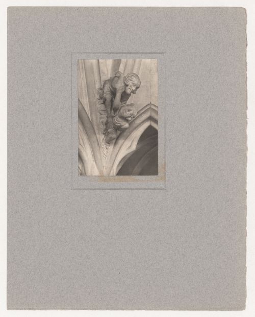 Plate from portfolio ''York Minster Chapter House''