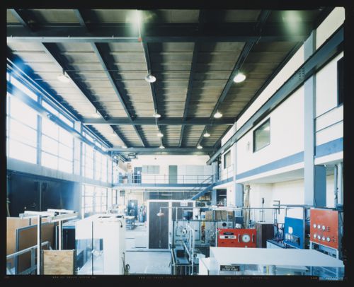 Interior view of a laboratory in Perlstein Hall, Illinois Institute of Technology, Chicago, Illinois